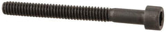 Value Collection - #2-56 UNC Hex Socket Drive, Socket Cap Screw - Alloy Steel, Black Oxide Finish, Partially Threaded, 7/8" Length Under Head - Industrial Tool & Supply