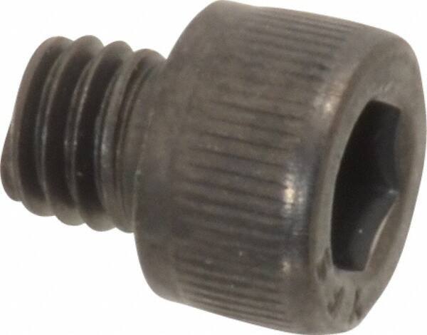 Value Collection - #10-32 UNF Hex Socket Drive, Socket Cap Screw - Alloy Steel, Black Oxide Finish, Fully Threaded, 3/16" Length Under Head - Industrial Tool & Supply