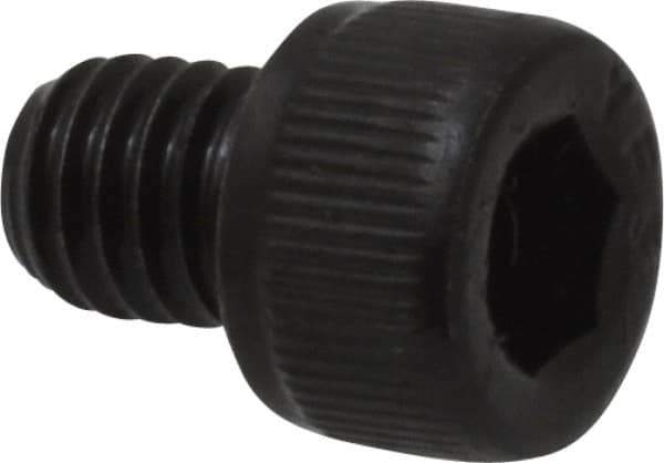 Value Collection - #10-32 UNF Hex Socket Drive, Socket Cap Screw - Alloy Steel, Black Oxide Finish, Fully Threaded, 1/4" Length Under Head - Industrial Tool & Supply