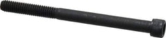 Value Collection - 5/16-18 UNC Hex Socket Drive, Socket Cap Screw - Alloy Steel, Black Oxide Finish, Partially Threaded, 4" Length Under Head - Industrial Tool & Supply