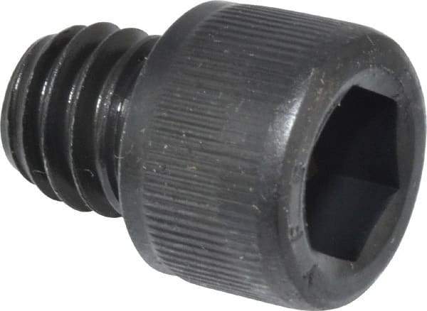 Value Collection - 3/8-16 UNC Hex Socket Drive, Socket Cap Screw - Alloy Steel, Black Oxide Finish, Fully Threaded, 3/8" Length Under Head - Industrial Tool & Supply