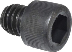 Value Collection - 3/8-16 UNC Hex Socket Drive, Socket Cap Screw - Alloy Steel, Black Oxide Finish, Fully Threaded, 3/8" Length Under Head - Industrial Tool & Supply