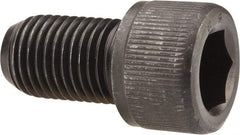 Value Collection - 3/8-24 UNF Hex Socket Drive, Socket Cap Screw - Alloy Steel, Black Oxide Finish, Fully Threaded, 5/8" Length Under Head - Industrial Tool & Supply