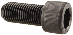 Value Collection - 3/8-24 UNF Hex Socket Drive, Socket Cap Screw - Alloy Steel, Black Oxide Finish, Fully Threaded, 7/8" Length Under Head - Industrial Tool & Supply