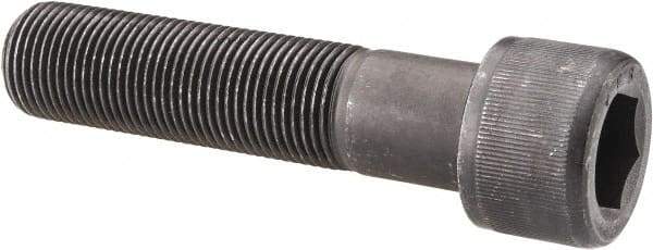 Value Collection - 3/4-16 UNF Hex Socket Drive, Socket Cap Screw - Alloy Steel, Black Oxide Finish, Partially Threaded, 3-1/4" Length Under Head - Industrial Tool & Supply
