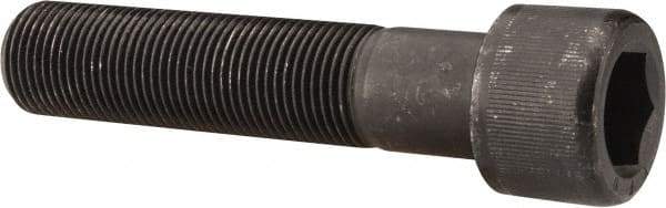 Value Collection - 3/4-16 UNF Hex Socket Drive, Socket Cap Screw - Alloy Steel, Black Oxide Finish, Partially Threaded, 3-1/2" Length Under Head - Industrial Tool & Supply