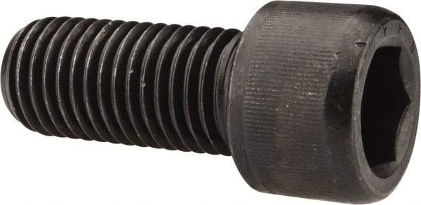 Value Collection - 7/8-9 UNC Hex Socket Drive, Socket Cap Screw - Alloy Steel, Black Oxide Finish, Fully Threaded, 2" Length Under Head - Industrial Tool & Supply