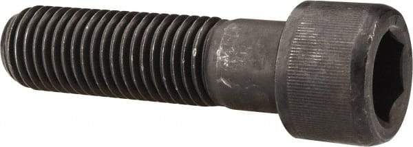 Value Collection - 7/8-9 UNC Hex Socket Drive, Socket Cap Screw - Alloy Steel, Black Oxide Finish, Partially Threaded, 3-1/4" Length Under Head - Industrial Tool & Supply