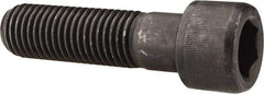 Value Collection - 7/8-9 UNC Hex Socket Drive, Socket Cap Screw - Alloy Steel, Black Oxide Finish, Partially Threaded, 3-1/4" Length Under Head - Industrial Tool & Supply
