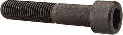 Value Collection - 7/8-9 UNC Hex Socket Drive, Socket Cap Screw - Alloy Steel, Black Oxide Finish, Partially Threaded, 4-1/2" Length Under Head - Industrial Tool & Supply