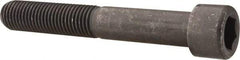 Value Collection - 7/8-9 UNC Hex Socket Drive, Socket Cap Screw - Alloy Steel, Black Oxide Finish, Partially Threaded, 6" Length Under Head - Industrial Tool & Supply