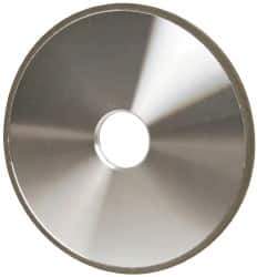 Made in USA - 6" Diam x 1-1/4" Hole x 1/4" Thick, 150 Grit Surface Grinding Wheel - Type 1A1, Fine Grade - Industrial Tool & Supply