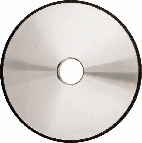 Made in USA - 7" Diam x 1-1/4" Hole x 1/2" Thick, 120 Grit Surface Grinding Wheel - Type 1A1, Fine Grade - Industrial Tool & Supply
