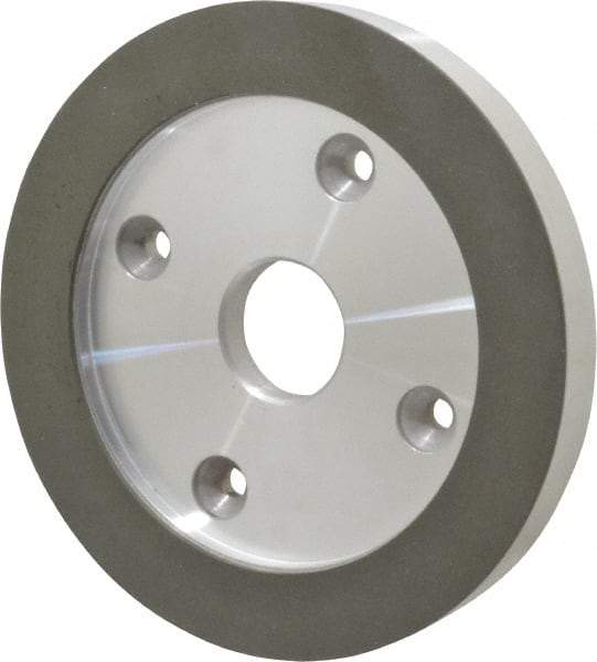 Made in USA - 6" Diam, 1-1/4" Hole Size, 3/4" Overall Thickness, 150 Grit, Type 6 Tool & Cutter Grinding Wheel - Very Fine Grade, Diamond - Industrial Tool & Supply