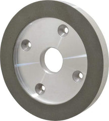 Made in USA - 6" Diam, 1-1/4" Hole Size, 3/4" Overall Thickness, 150 Grit, Type 6 Tool & Cutter Grinding Wheel - Very Fine Grade, Diamond - Industrial Tool & Supply