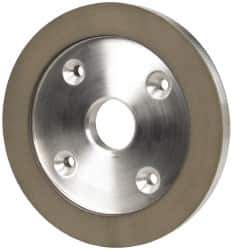 Made in USA - 6" Diam, 1-1/4" Hole Size, 3/4" Overall Thickness, 150 Grit, Type 6 Tool & Cutter Grinding Wheel - Very Fine Grade, Diamond - Industrial Tool & Supply