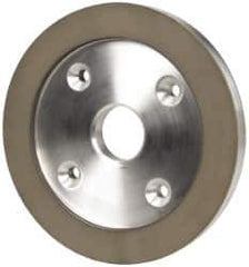 Made in USA - 6" Diam, 1-1/4" Hole Size, 3/4" Overall Thickness, 150 Grit, Type 6 Tool & Cutter Grinding Wheel - Very Fine Grade, Diamond - Industrial Tool & Supply
