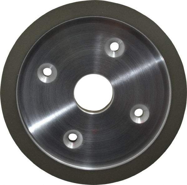 Made in USA - 6" Diam, 1-1/4" Hole Size, 3/4" Overall Thickness, 150 Grit, Type 6 Tool & Cutter Grinding Wheel - Very Fine Grade, Diamond - Industrial Tool & Supply