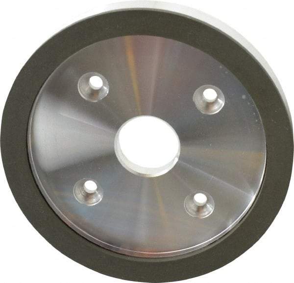Made in USA - 6" Diam, 1-1/4" Hole Size, 3/4" Overall Thickness, 150 Grit, Type 6 Tool & Cutter Grinding Wheel - Very Fine Grade, Diamond - Industrial Tool & Supply