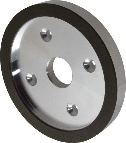Made in USA - 6" Diam, 1-1/4" Hole Size, 3/4" Overall Thickness, 150 Grit, Type 6 Tool & Cutter Grinding Wheel - Very Fine Grade, Diamond - Industrial Tool & Supply