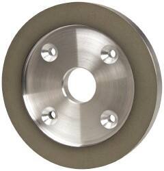 Made in USA - 6" Diam, 1-1/4" Hole Size, 3/4" Overall Thickness, 150 Grit, Type 6 Tool & Cutter Grinding Wheel - Very Fine Grade, Diamond - Industrial Tool & Supply
