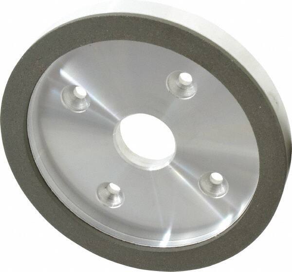 Made in USA - 6" Diam, 1-1/4" Hole Size, 3/4" Overall Thickness, 100 Grit, Type 6 Tool & Cutter Grinding Wheel - Fine Grade, Diamond - Industrial Tool & Supply