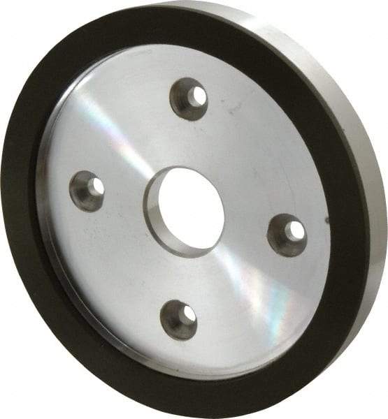 Made in USA - 6" Diam, 1-1/4" Hole Size, 3/4" Overall Thickness, 150 Grit, Type 6 Tool & Cutter Grinding Wheel - Very Fine Grade, Diamond - Industrial Tool & Supply