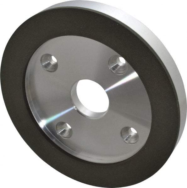 Made in USA - 6" Diam, 1-1/4" Hole Size, 3/4" Overall Thickness, 150 Grit, Type 6 Tool & Cutter Grinding Wheel - Very Fine Grade, Diamond - Industrial Tool & Supply