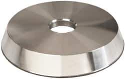 Made in USA - 6" Diam, 1-1/4" Hole Size, 1" Overall Thickness, 150 Grit, Type 12 Tool & Cutter Grinding Wheel - Very Fine Grade, Diamond - Industrial Tool & Supply