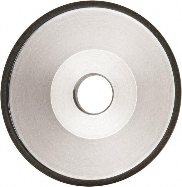 Made in USA - 6" Diam, 1-1/4" Hole Size, 1" Overall Thickness, 150 Grit, Type 12 Tool & Cutter Grinding Wheel - Very Fine Grade, Diamond - Industrial Tool & Supply