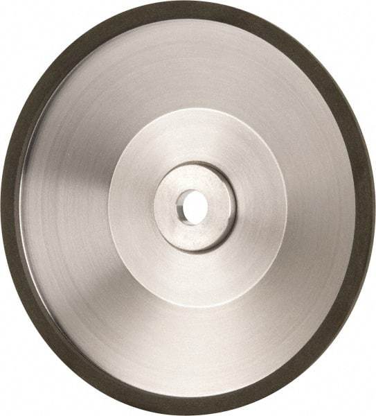 Made in USA - 6" Diam, 1-1/4" Hole Size, 1" Overall Thickness, 150 Grit, Type 12 Tool & Cutter Grinding Wheel - Very Fine Grade, Diamond - Industrial Tool & Supply