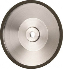 Made in USA - 6" Diam, 1-1/4" Hole Size, 1" Overall Thickness, 150 Grit, Type 12 Tool & Cutter Grinding Wheel - Very Fine Grade, Diamond - Industrial Tool & Supply