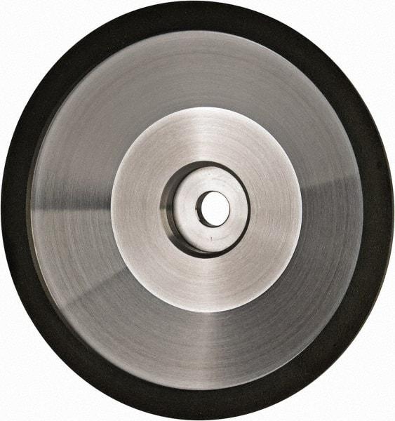 Made in USA - 6" Diam, 1-1/4" Hole Size, 1" Overall Thickness, 150 Grit, Type 12 Tool & Cutter Grinding Wheel - Very Fine Grade, Diamond - Industrial Tool & Supply