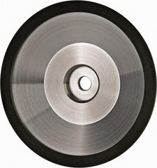 Made in USA - 6" Diam, 1-1/4" Hole Size, 1" Overall Thickness, 150 Grit, Type 12 Tool & Cutter Grinding Wheel - Very Fine Grade, Diamond - Industrial Tool & Supply