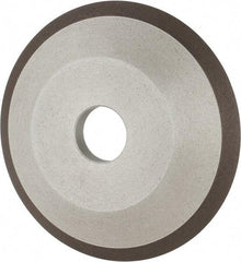 Made in USA - 6" Diam, 1-1/4" Hole Size, 3/4" Overall Thickness, 150 Grit, Type 12 Tool & Cutter Grinding Wheel - Very Fine Grade, Diamond - Industrial Tool & Supply