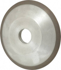 Made in USA - 6" Diam, 1-1/4" Hole Size, 3/4" Overall Thickness, 150 Grit, Type 12 Tool & Cutter Grinding Wheel - Very Fine Grade, Diamond - Industrial Tool & Supply