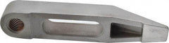 Mitee-Bite - 5/8-11 Stud, Stainless Steel, Plain Strap Clamp - 1-1/2" Travel, 6" OAL x 1.2" Wide x 0.8594" High, Tapered Nose - Industrial Tool & Supply