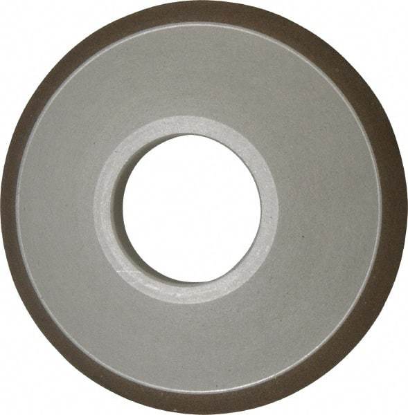 Made in USA - 3-1/2" Diam, 1-1/4" Hole Size, 3/4" Overall Thickness, 150 Grit, Type 15 Tool & Cutter Grinding Wheel - Very Fine Grade, Diamond - Industrial Tool & Supply