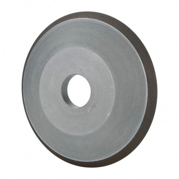Made in USA - 6" Diam, 1-1/4" Hole Size, 3/4" Overall Thickness, 150 Grit, Type 15 Tool & Cutter Grinding Wheel - Very Fine Grade, Diamond - Industrial Tool & Supply