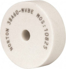 Norton - 3" Diam Truing Tool Replacement Wheel - 1" Thick x 1/2" Hole, For Truing Diamond & CBN Wheels - Industrial Tool & Supply
