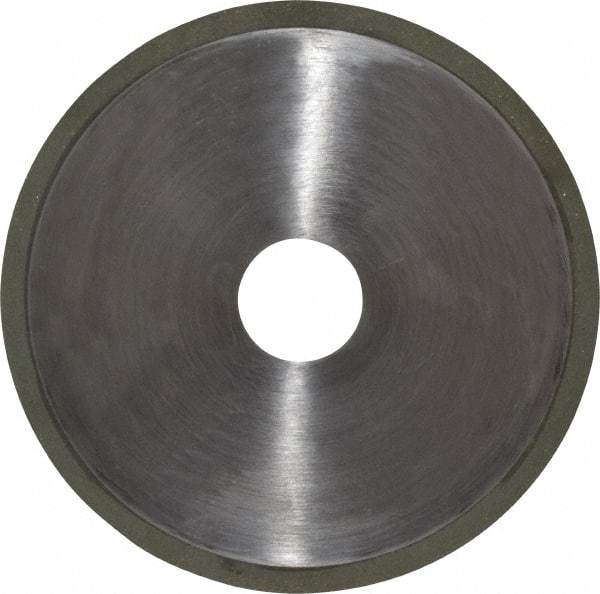 Made in USA - 6" Diam x 1-1/4" Hole, 100 Grit Surface Grinding Wheel - Coarse Grade - Industrial Tool & Supply