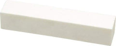 Grier Abrasives - 220 Grit Aluminum Oxide Rectangular Dressing Stick - 4 x 3/4 x 3/4, Fine Grade, Vitrified Bond - Industrial Tool & Supply