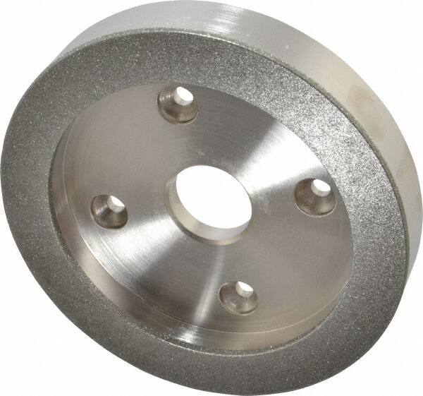 Made in USA - 6" Diam, 1-1/4" Hole Size, 1" Overall Thickness, 150 Grit, Tool & Cutter Grinding Wheel - Medium Grade, Diamond - Industrial Tool & Supply