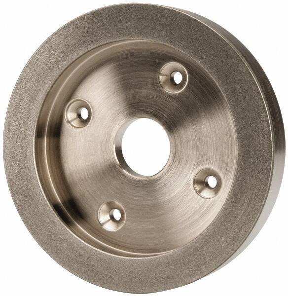 Made in USA - 6" Diam, 1-1/4" Hole Size, 1" Overall Thickness, 220 Grit, Tool & Cutter Grinding Wheel - Fine Grade, Diamond - Industrial Tool & Supply