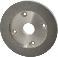 Made in USA - 6" Diam, 1-1/4" Hole Size, 3/4" Overall Thickness, 220 Grit, Tool & Cutter Grinding Wheel - Fine Grade, Diamond - Industrial Tool & Supply