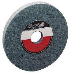 Camel Grinding Wheels - 80 Grit Silicon Carbide Bench & Pedestal Grinding Wheel - 6" Diam x 1" Hole x 1/2" Thick, 4456 Max RPM, I Hardness, Medium Grade , Vitrified Bond - Industrial Tool & Supply