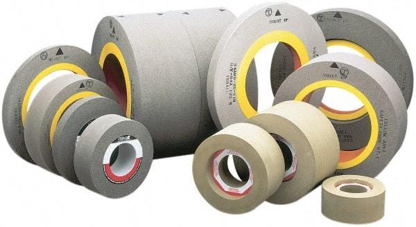 Camel Grinding Wheels - 24" Diam x 12" Hole x 8" Wide Centerless & Cylindrical Grinding Wheel - 60 Grit, Aluminum Oxide, Type 1, Medium Grade, Vitrified Bond, No Recess - Industrial Tool & Supply