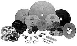 Cratex - 24 Grit, 7" Wheel Diam, 3/16" Wheel Thickness, 7/8" Arbor Hole, Type 27 Depressed Center Wheel - Aluminum Oxide, Compatible with Angle Grinder - Industrial Tool & Supply