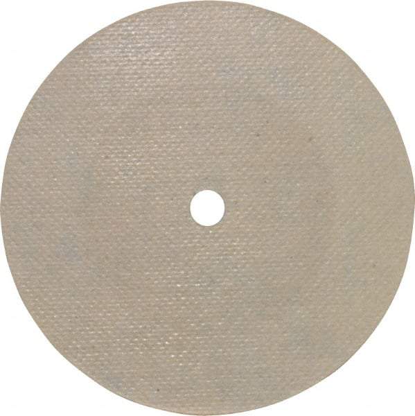 Cratex - 3" Diam 1/4" Hole 80 Grit Fiber Disc - Medium Grade, Aluminum Oxide - Industrial Tool & Supply