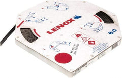 Lenox - 1/2" x 100' x 0.025" Carbon Steel Band Saw Blade Coil Stock - 10 TPI, Toothed Edge, Straight Form, Raker Set, Flexible Back, Constant Pitch, Contour Cutting - Industrial Tool & Supply